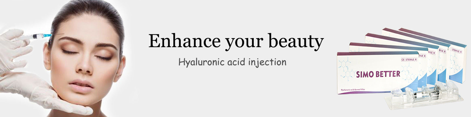 Injeção do ácido hialurónico